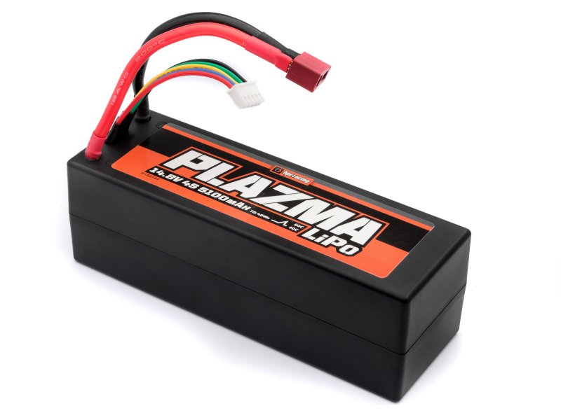 HPI Plazma 14.8V 5100mAh 40C LiPo Akku Pack 75.48Wh Hardcase 160164 - Abbildung 1