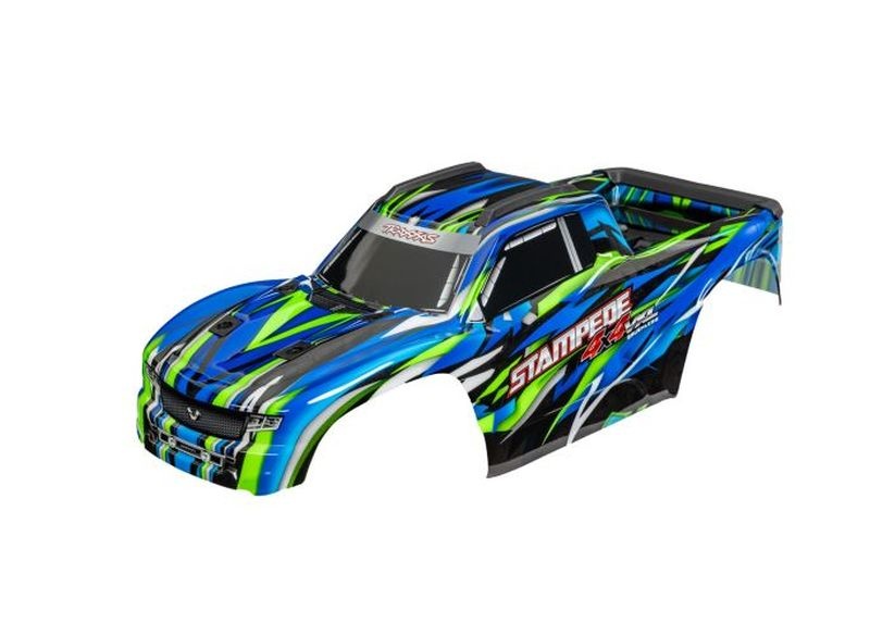 Traxxas Karo Stampede 4x4 VXL grün  9014-GRN