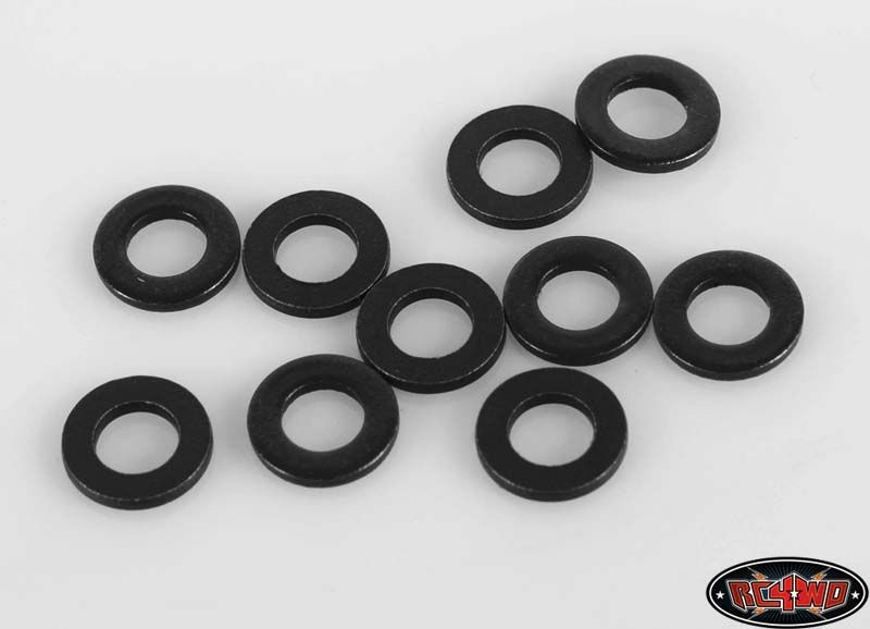 RC4WD M3 Flat Washer (Black) Z-S0909