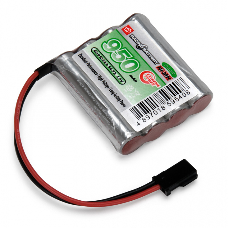Vapex Empfänger Akku NiMH 4,8V 950mAh 4IN950AAA-S4-F2