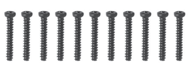 Absima Round head screw (2.3x16) AB15-LS08