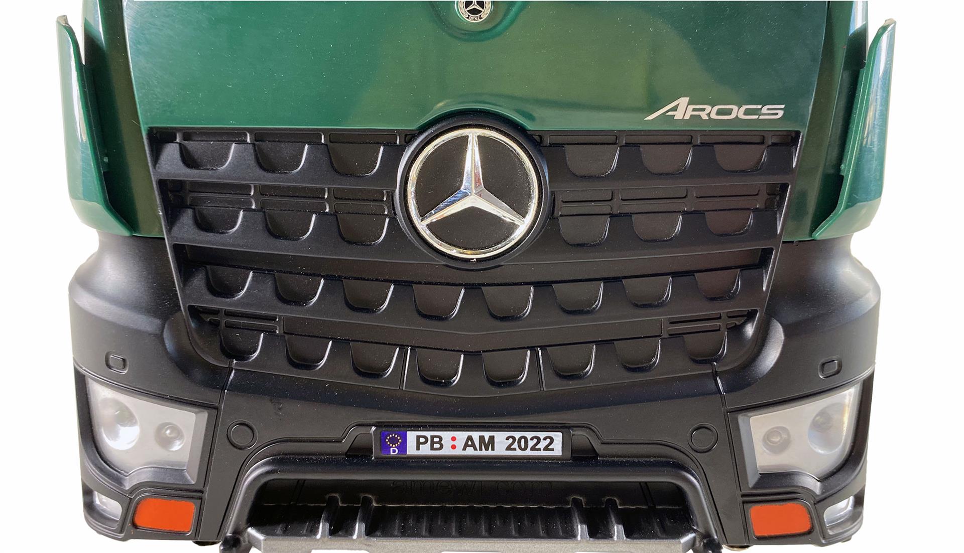 Amewi Mercedes-Benz Arocs Lizenz Kranwagen mit Kipper RTR grün 22568 - Abbildung 4