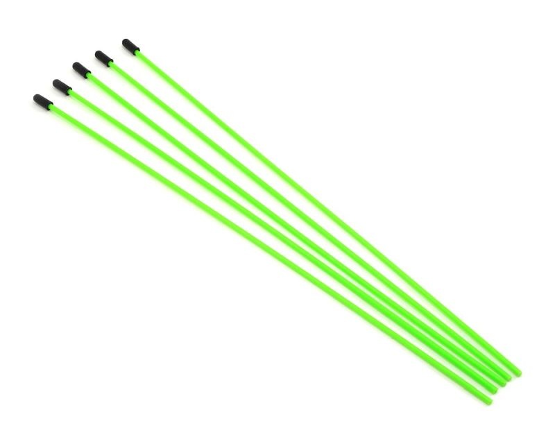 ProTek RC Antennenrohr mit Kappe neongrün (5)