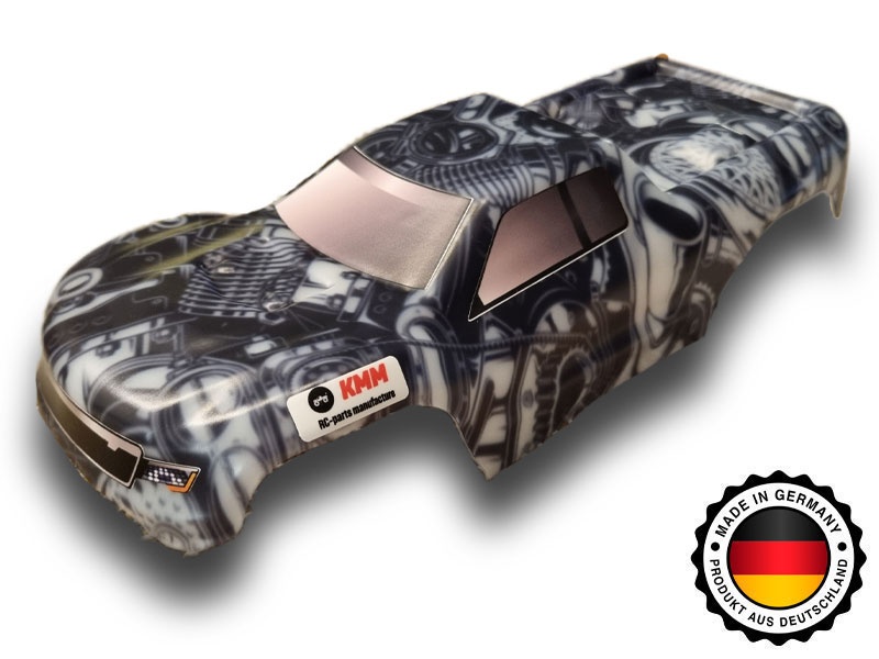 KMM Karo unbreakable +Dekor Turbo-Designprint für TRX Mini-Maxx