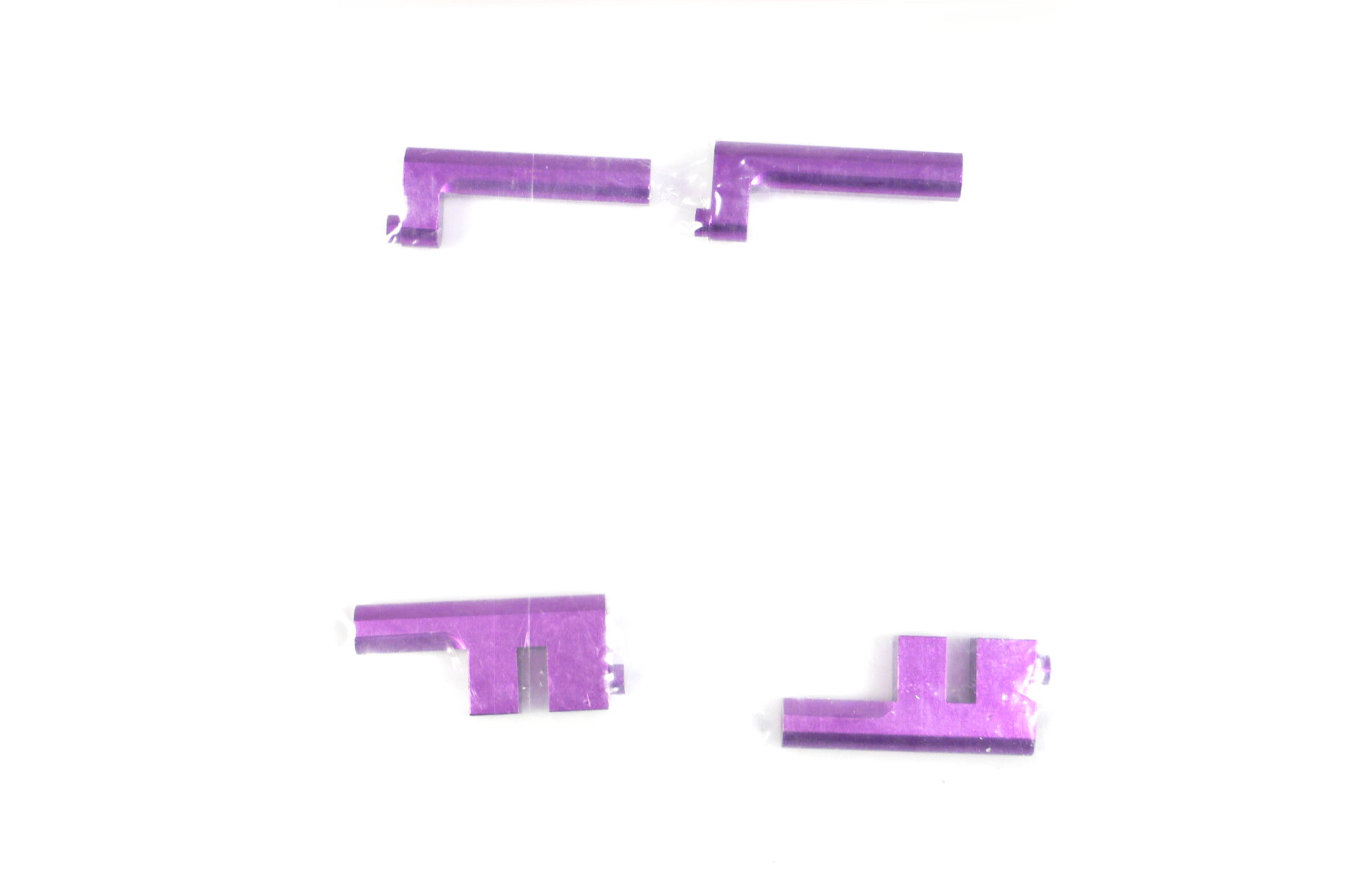 HSP Amewi Aluminium Halter für Radio Platte Lila 102003 Radio Plate Post