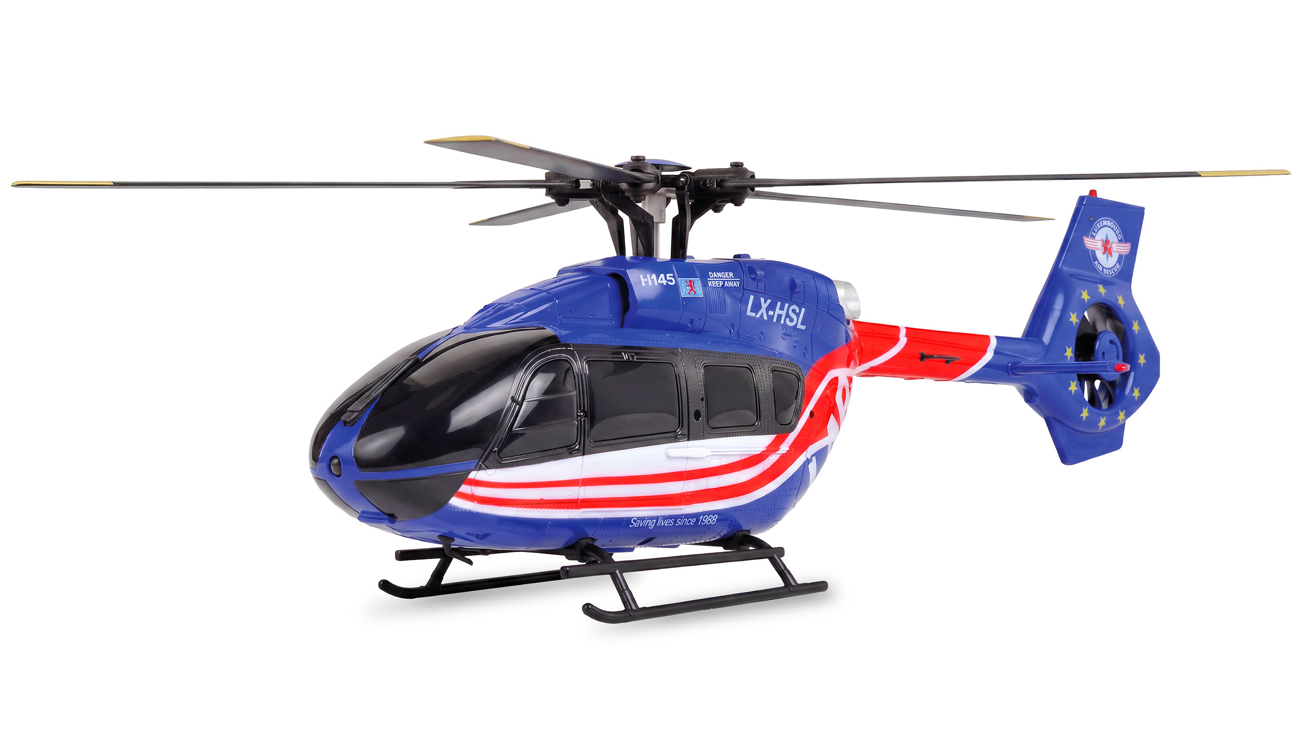 Amewi Luxembourg Air Rescue H145 Helikopter Brushless 6-Kanal 6G RTF 25383 - Abbildung 1