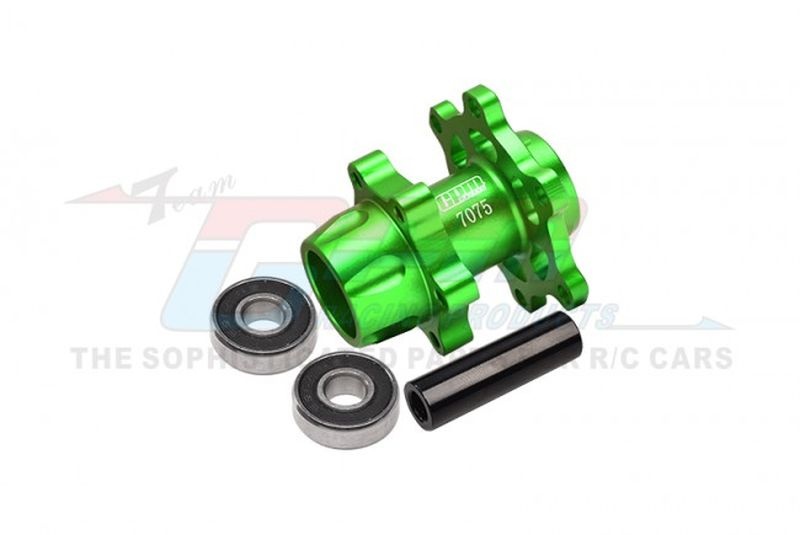 GPM Alu Felgen-Mitnehmer vorn grün (größere Lager) 1/4 PROMOTO-MX MOTORCYCLE RTR FXR-LOS06000/60 MX006G