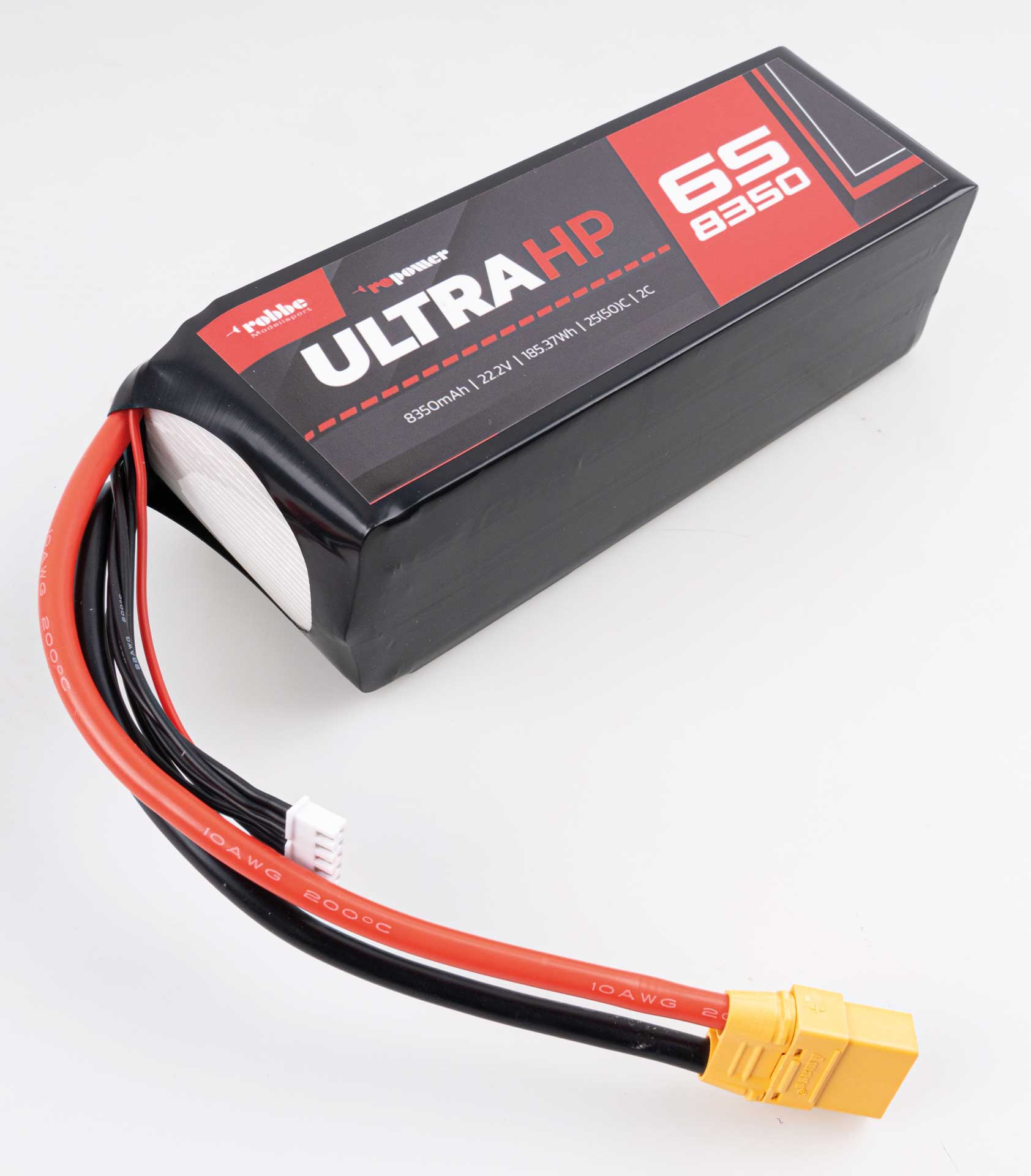 Robbe RO-POWER ULTRA HP 8350MAH 22,2V 6S 25(50)C LiPo Akku XT-90 (185,4Wh) 7423
