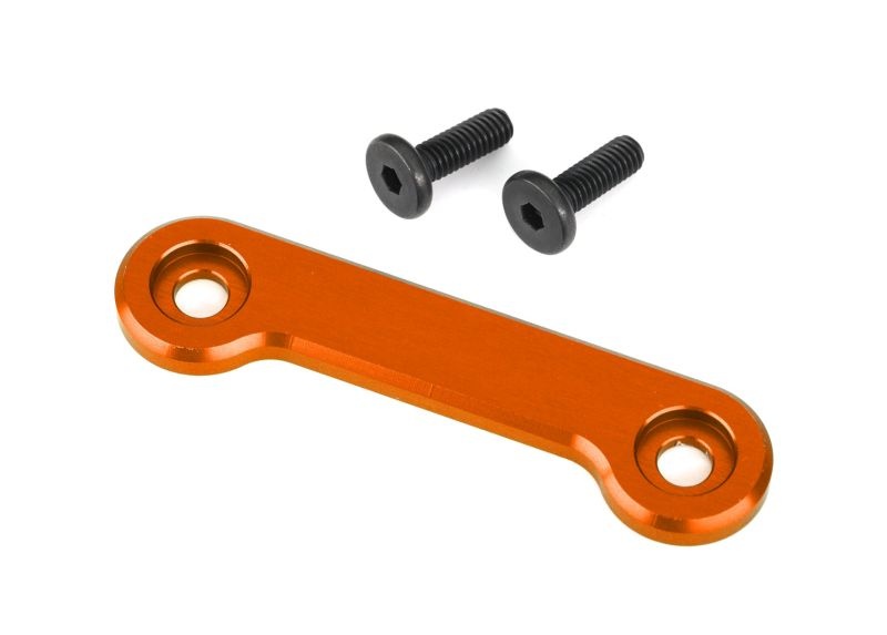 Traxxas Flügel-Scheibe 6061-T6 Alu orange eloxiert (1) +KT 9617T