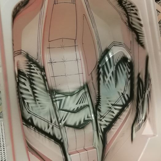 Bittydesign Vinyl stencil - Ipnotic V2 STC-006