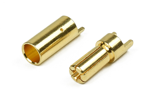 Modster Goldkontaktstecker 5,5mm 1 Paar MD10097