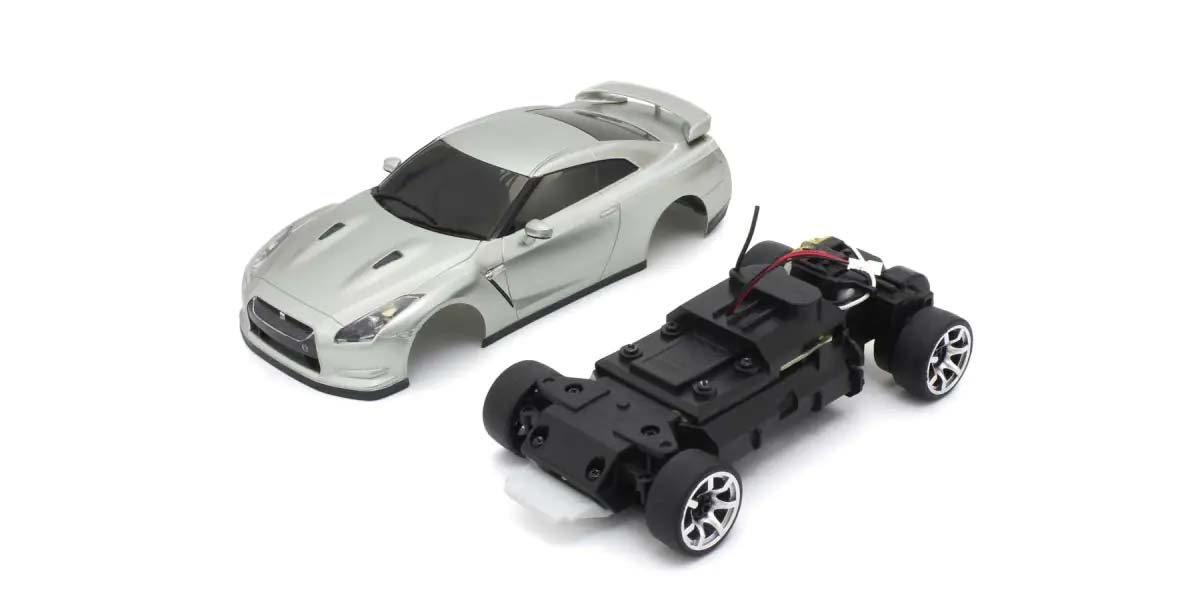 Kyosho First Mini-Z 1:28 Nissan GT-R R35 Silver 66608A