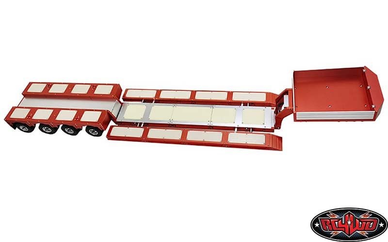 RC4WD Heavy Duty 4 Axle Lowboy Equipment Trailer VV-JD00045