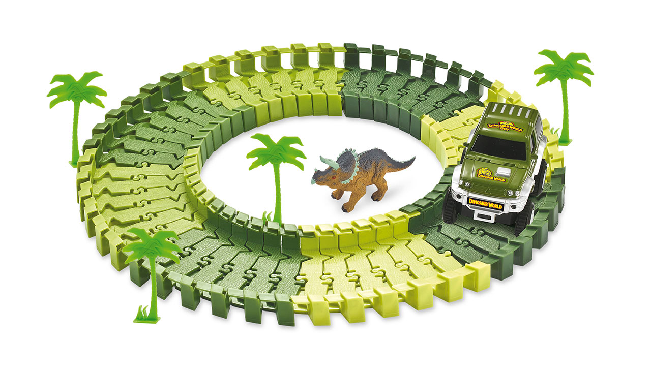 Amewi Magic Traxx Dino-Park mini 54-teilig, in Karton 100654