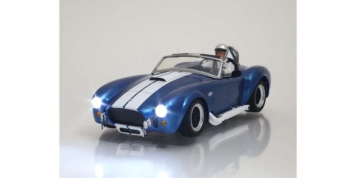 Kyosho First Mini-Z 1:28 Shelby Cobra 427 S/C 1960 Blau 66610A - Abbildung 4