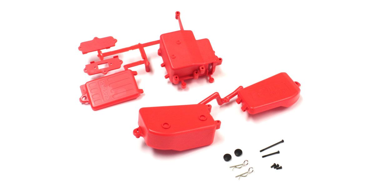 Kyosho Empfängerbox Kyosho Inferno MP9-MP10 - Rot IFF001KRB