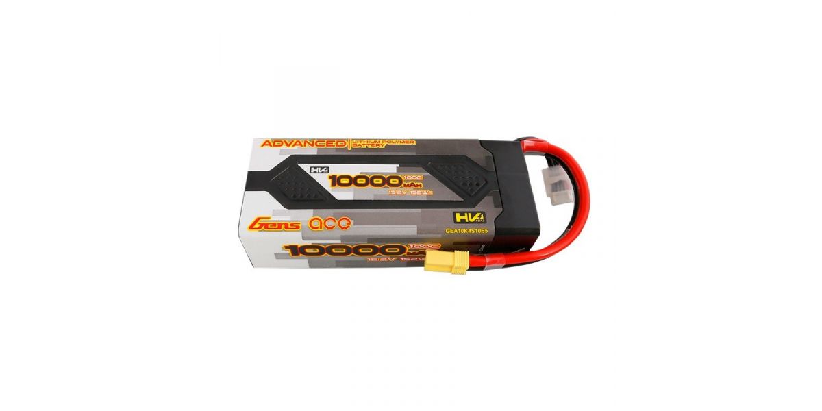 Gens ace Advanced LiPo 4S 15.2V-10000-100C(EC5) 165x47x68mm 950g GE5AD-10000HV-4C5