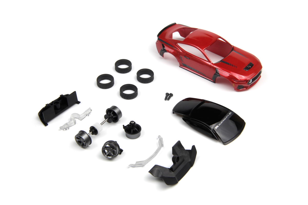 HPI nano-TTR Ford Mustang RTR Spec5 S.Red - Body 161436