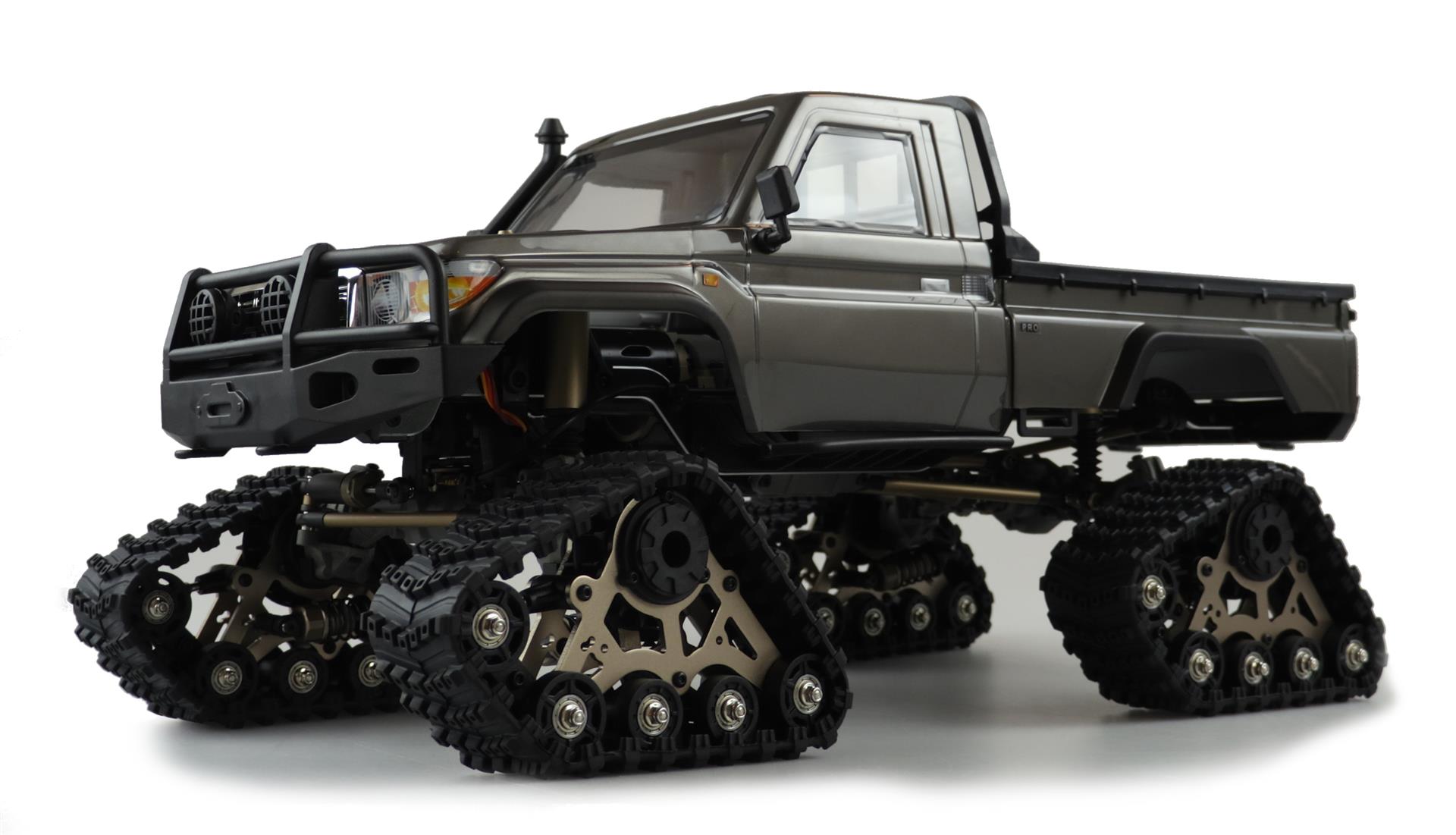 Amewi AMXRock RCX10TP Scale Crawler Pick-Up 1:10 RTR grau 22459