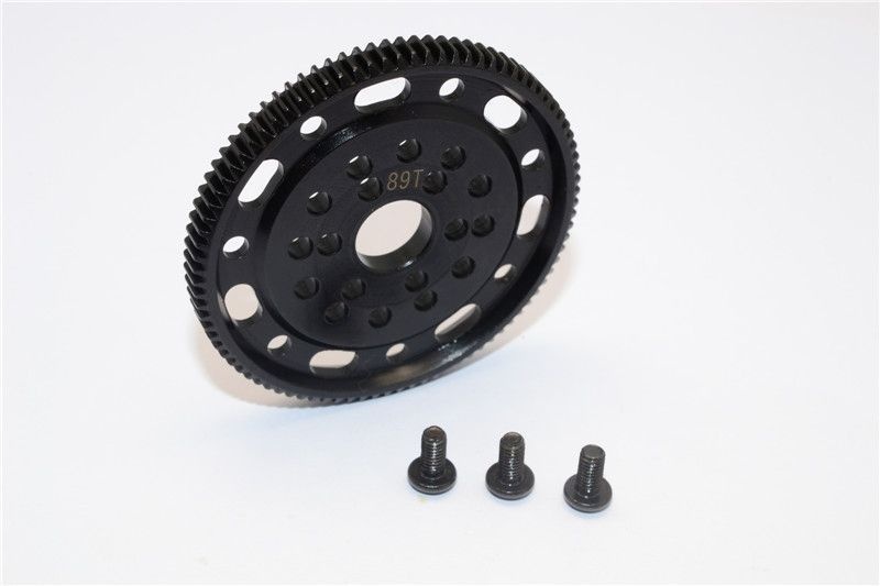GPM Stahl Hauptzahnrad 89T 48dp Axial SCX10, Wraith