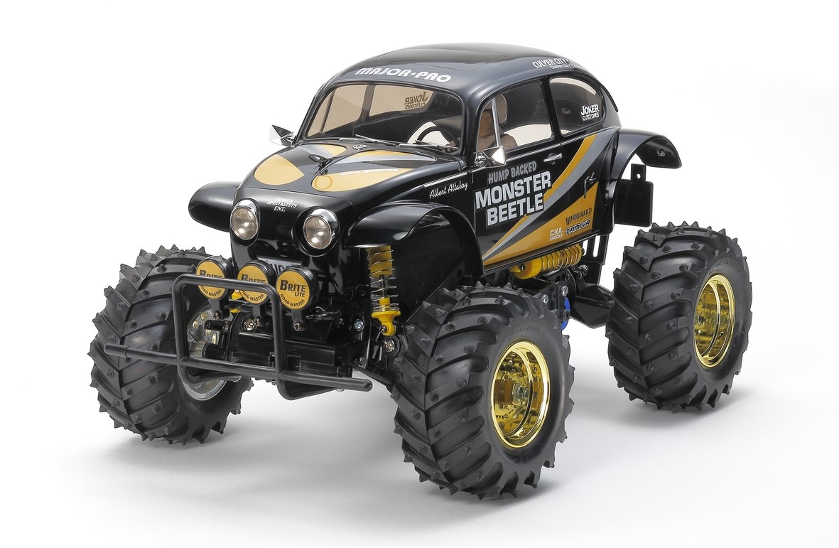 Tamiya 47419 1:10 RC Monster Beetle Black Edition 300047419