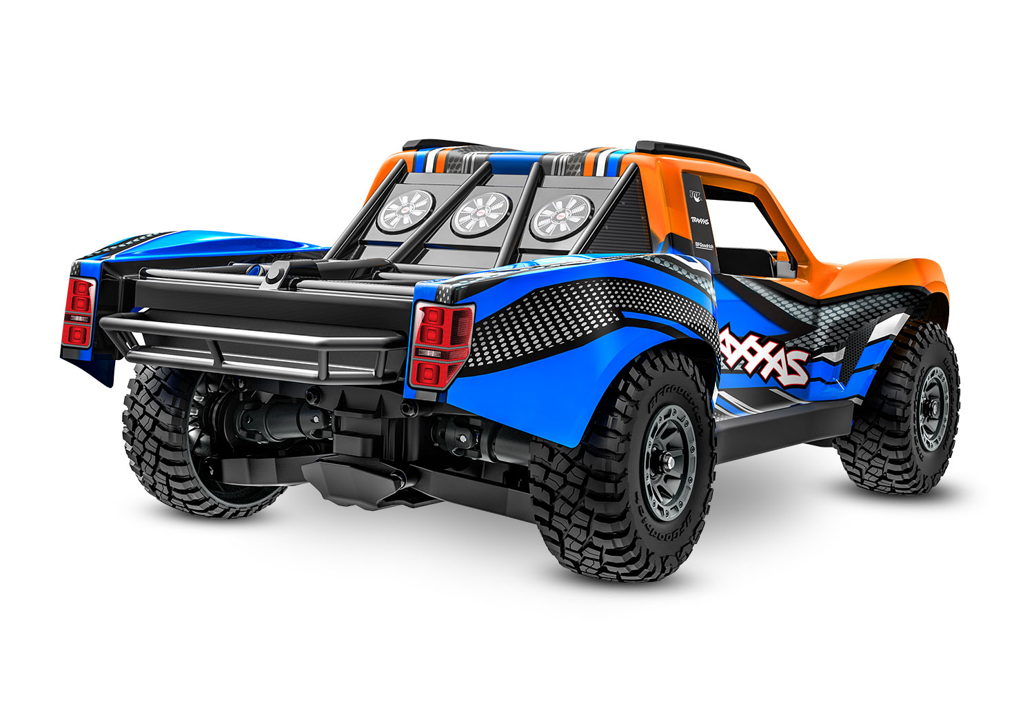 Traxxas MINI-Slash BL-2S 4x4 orange 1/16 Short Course RTR Brushless mit 2S Lipo/Lader 10164-1 - Abbildung 10
