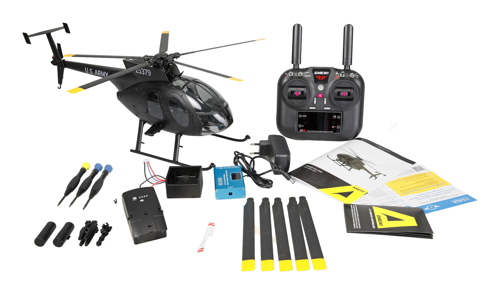 Amewi MD500 Pro GPS Helikopter Black-Edition 9-Kanal 3D/6G RTF 25375 - Abbildung 11