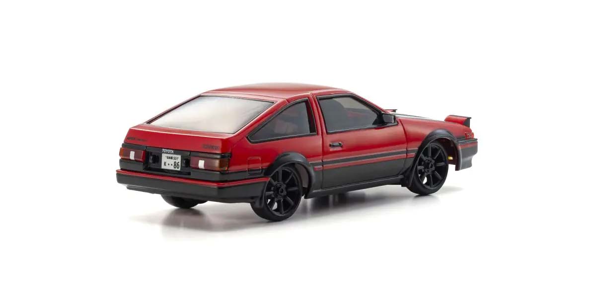Kyosho First Mini-Z 1:28 Toyota Sprinter Trueno AE86 RD/BK 66613A - Abbildung 2