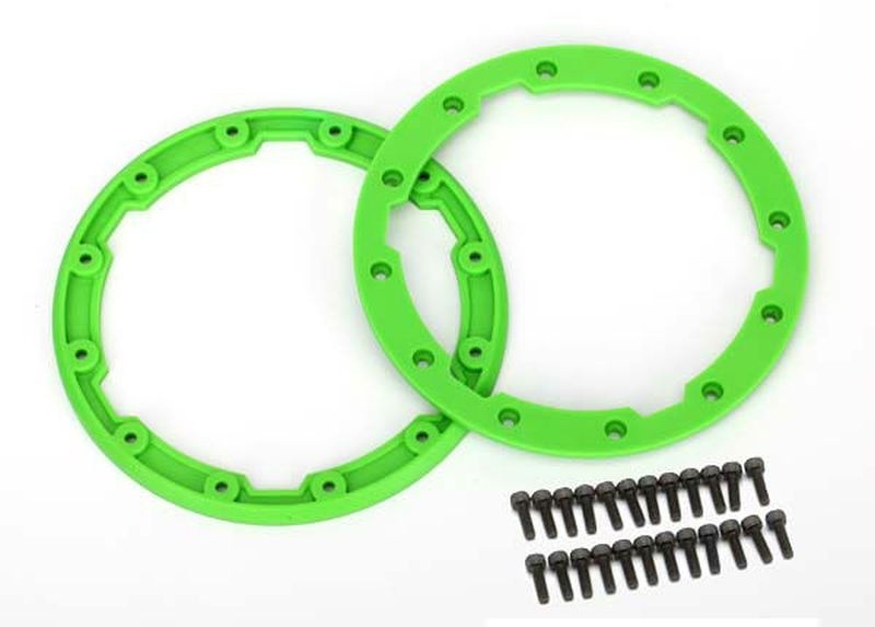 Traxxas Seitenschutzringe Felge grün 5664 - Abbildung 1