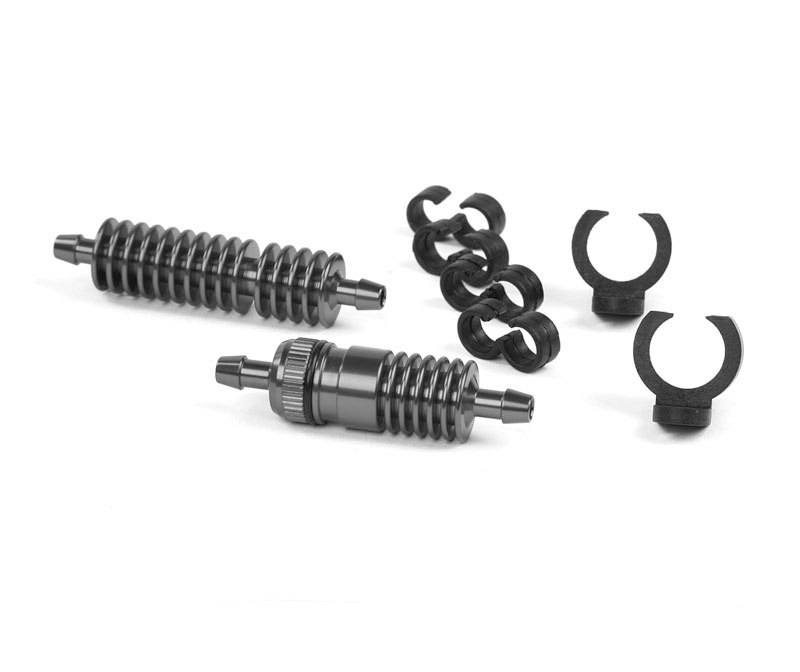 R07128G Set Spritfilter und extra Kühler Grau (inkl. Halter & Clips) - Abbildung 1