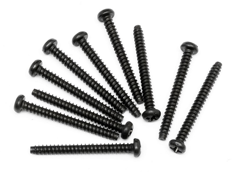 HPI Flachkopfschneidschraube M3X28mm (10St) Z558 - Abbildung 1