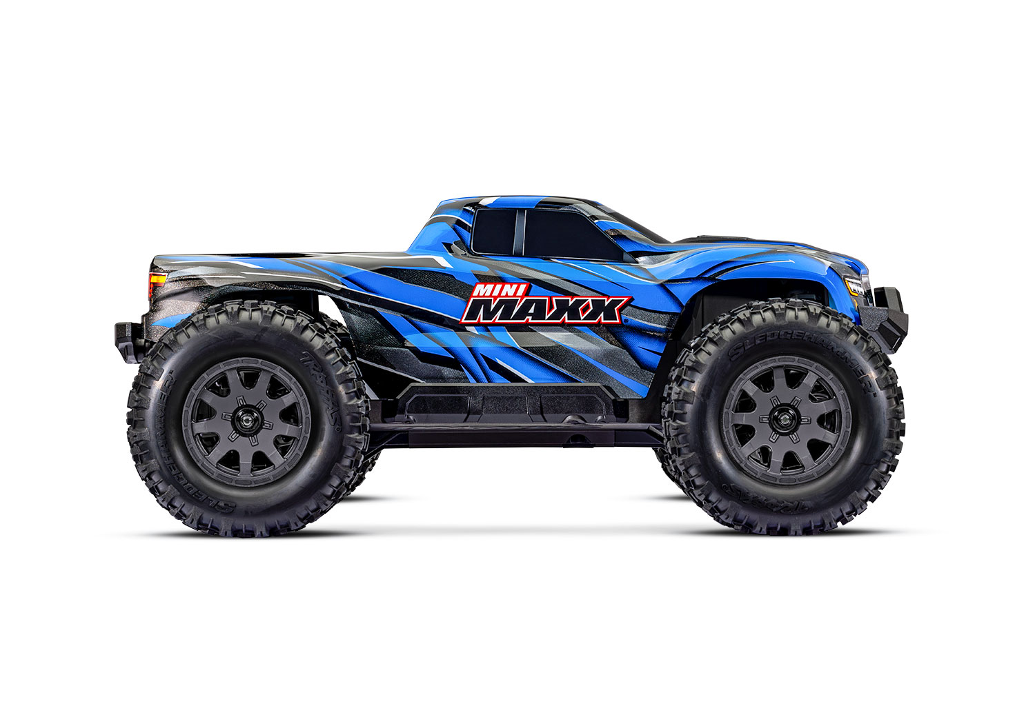 Traxxas MINI-MAXX 4WD BL-2S Brushless Blau, HD-Teile, mit Akku/Lader 107154-1 - Abbildung 4