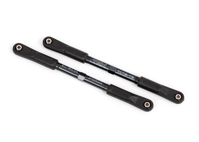 Traxxas Sturz-Links hi 144mm Alu dunkel-Ti mit Kugelpfannen montiert 9548A