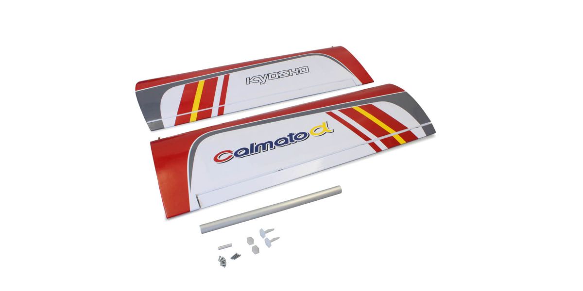 Kyosho Tragflächen Calmato Alpha 40 Trainer - Rot A1252-11RB