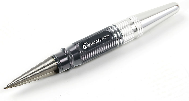 R06204G Lexanbohrer Grau mit Schutzkappe