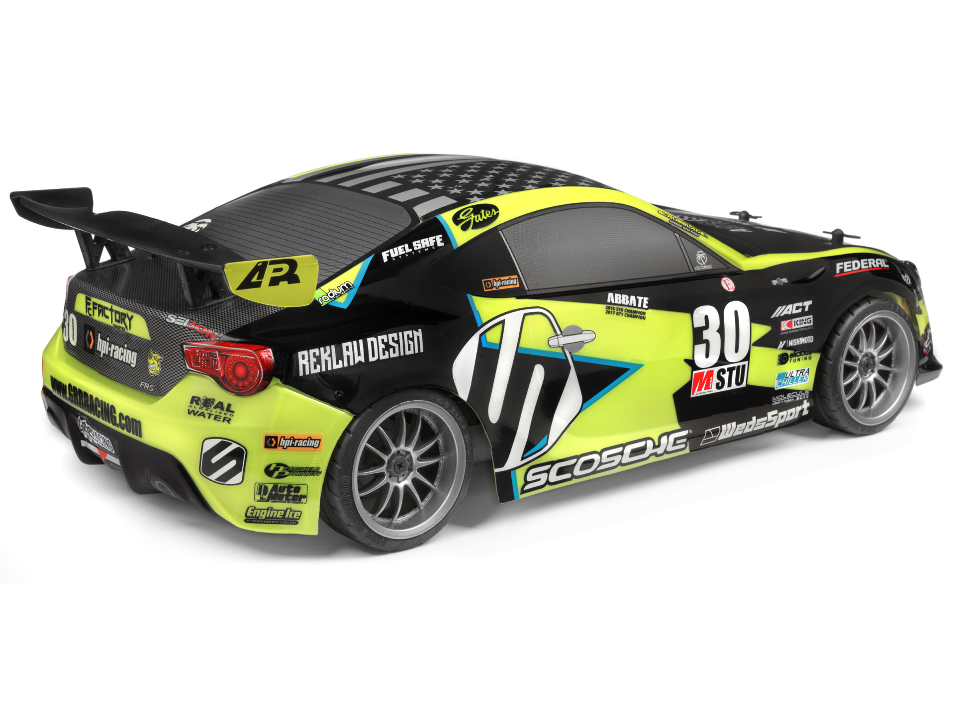 HPI 1:10 R/C E10 Michele Abbate GrrRacing Touring Car 120090