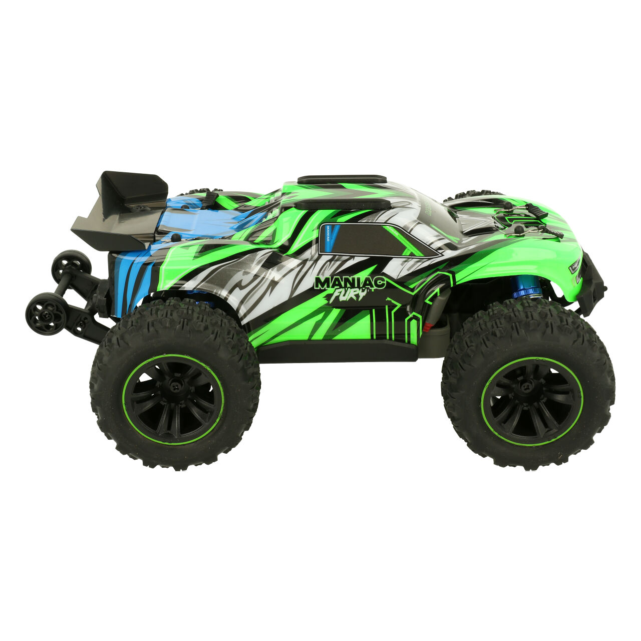 MANIAC Hyper GO Fury Brushed Truggy 1/16 grün/blau - Abbildung 2