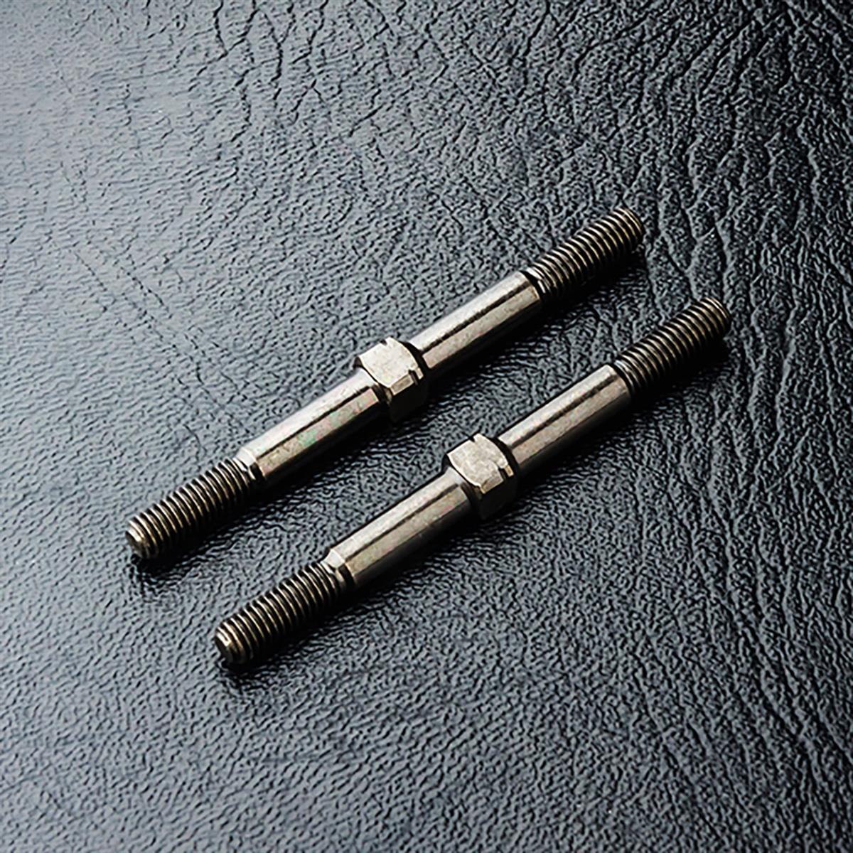 810015 Gewindestange Gewindestange L/R Stahl 3x40mm (2 Stück)