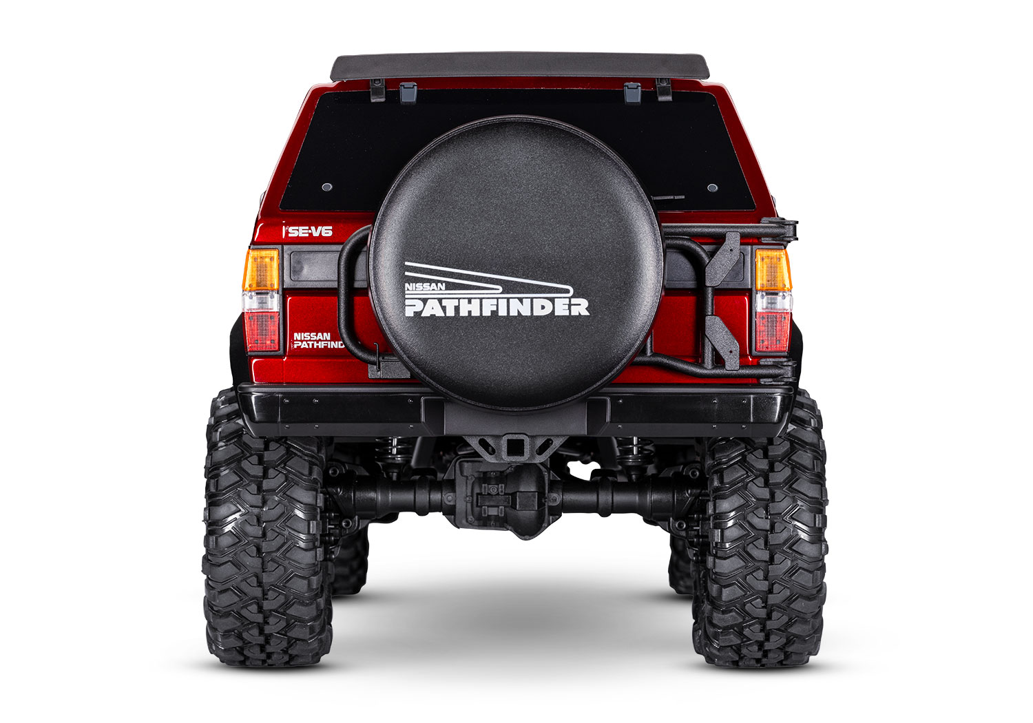 Traxxas TRX-4 Nissan Pathfinder (Terrano) rot 1/10 RTR, ohne Akku/Lader 110056-4 - Abbildung 6