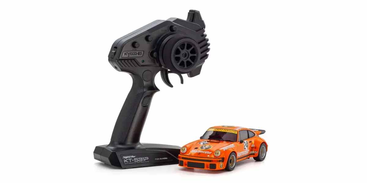 Kyosho Mini-Z MR04 RWD Porsche 934 RSR Jägermeister #24 (N-RM/KT531P) 32368EM - Abbildung 3