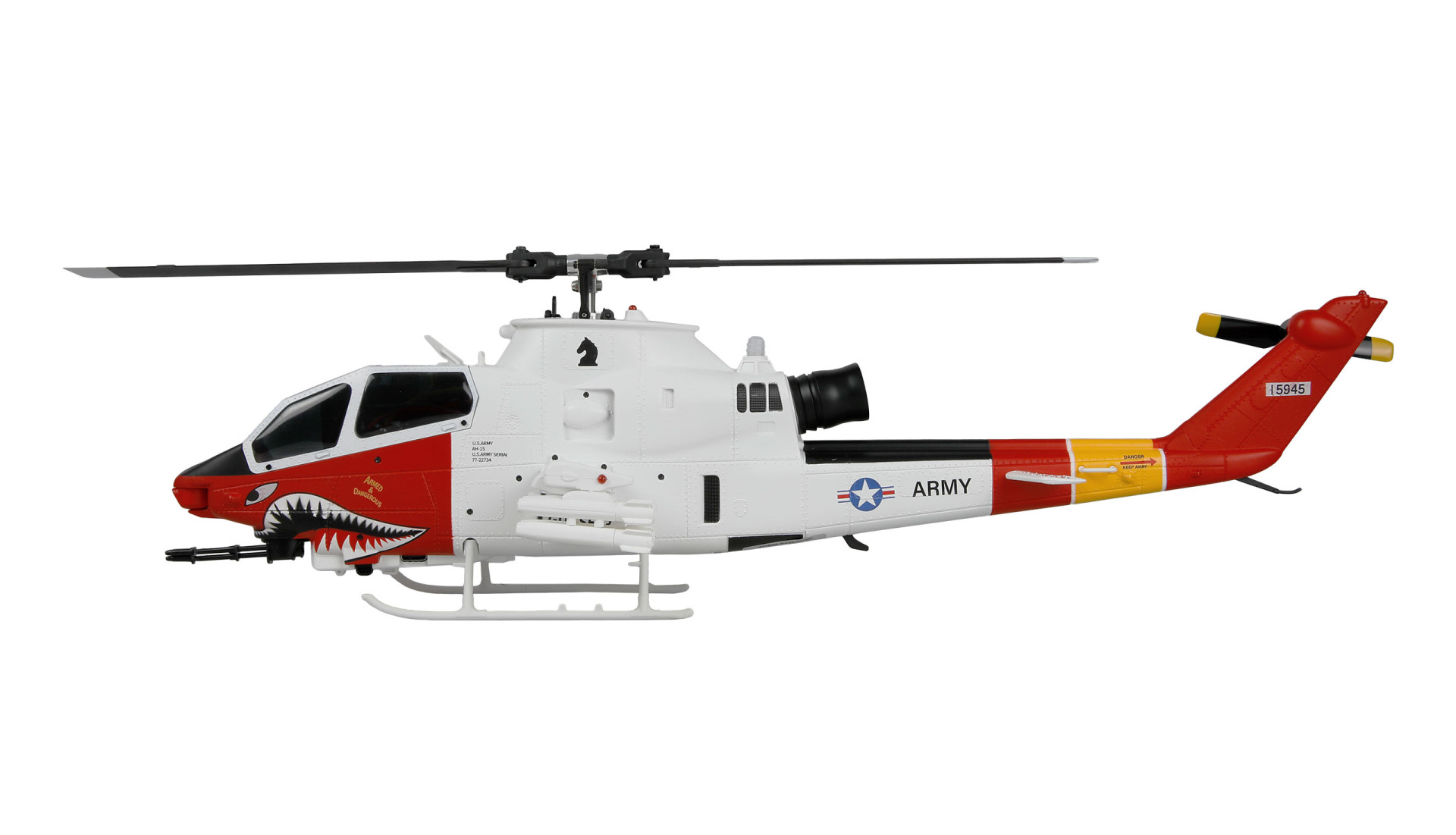 Amewi Bell AH-1 Arctic Cobra Helikopter 6-Kanal 3D/6G RTF 25372 - Abbildung 2