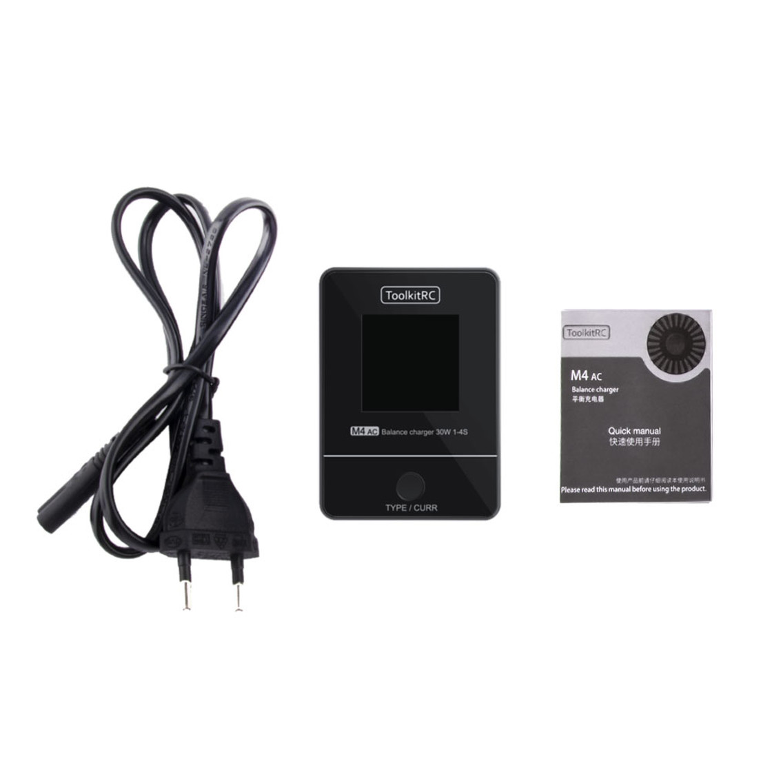 ToolkitRC M4AC XT60 LiPo 1-4S 2.5A Ladegerät AC 10900
