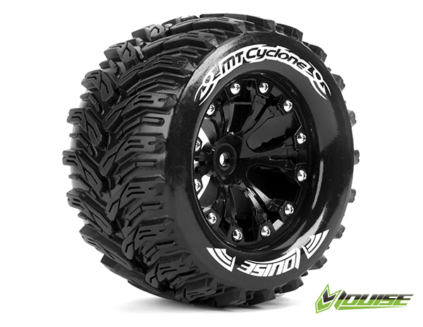 Louise Reifen mit Felgen MT-CYCLONE 2,8 Black 0-Offset (2) L-T3226B
