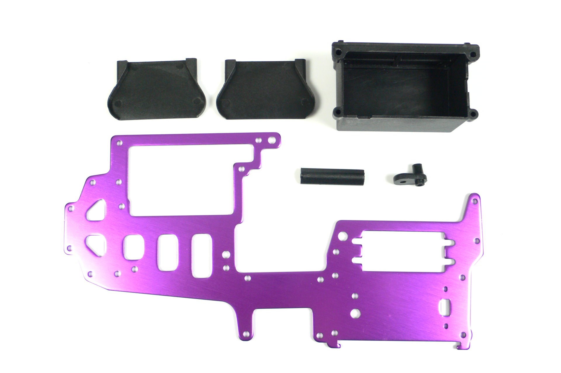 HSP Amewi Aluminium Radio Servo Platte Lila 102002 02115 Radio Plate