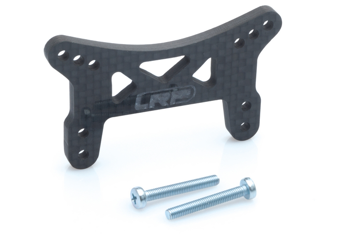 LRP Carbon Dämpferbrücke vorne 4mm - S10 Twister BX 124604