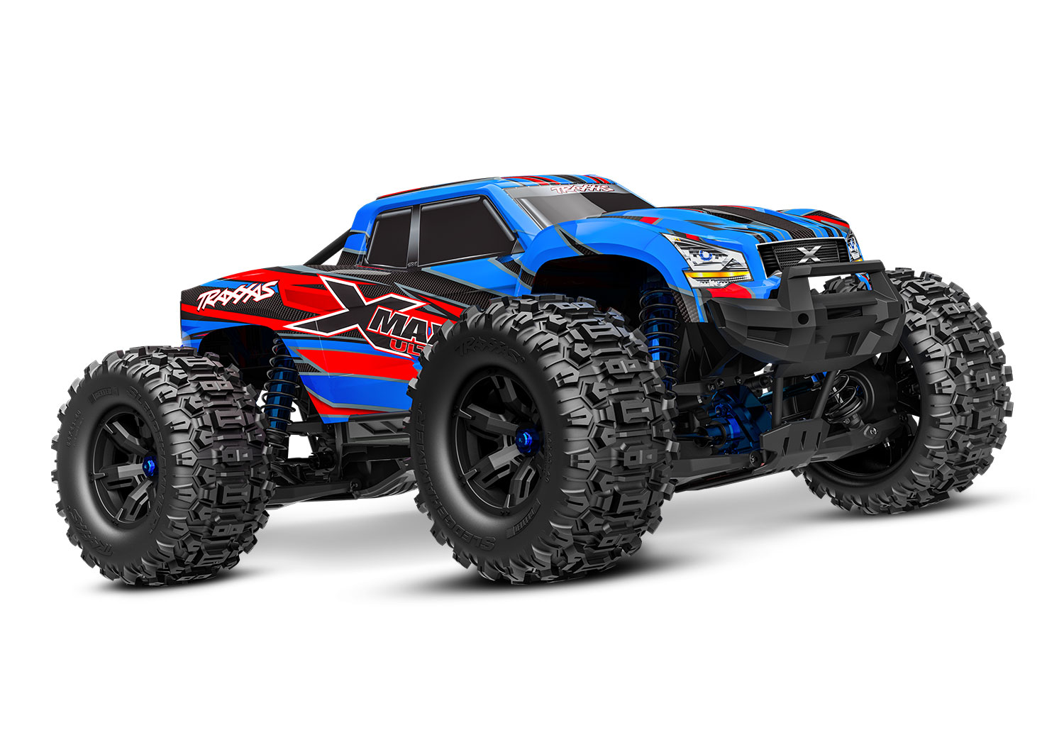 Traxxas X-Maxx Ultimate BlauX 4x4 VXL RTR Brushless Monster Truck 77097-4 - Abbildung 1