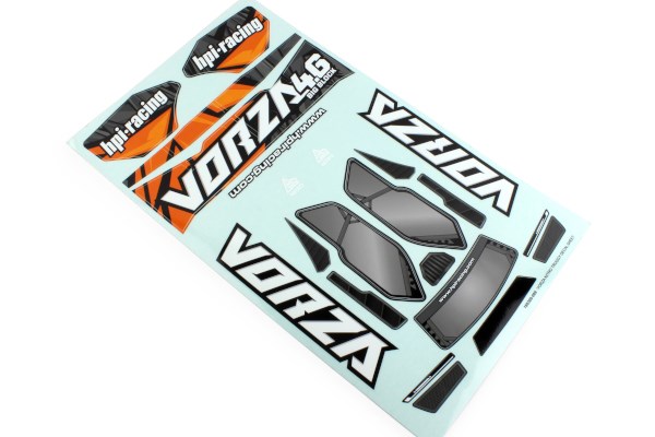 HPI Vorza Truggy Nitro VB-2 Decal Sheet 160435