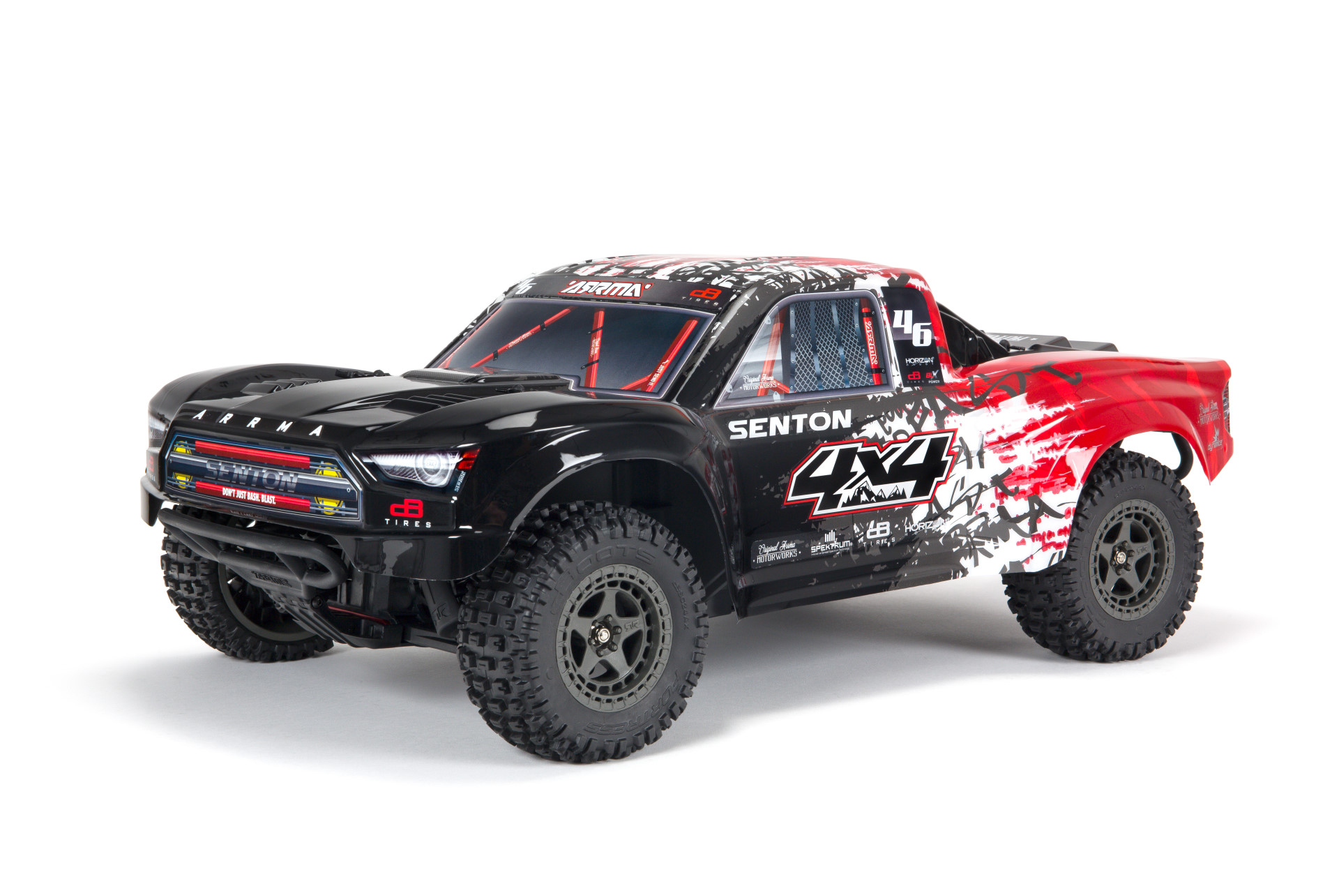 ARRMA 1/10 SENTON 4WD 3S BLX Brushless Short Course Truck RTR, Red  ARA4303V3B - Abbildung 1