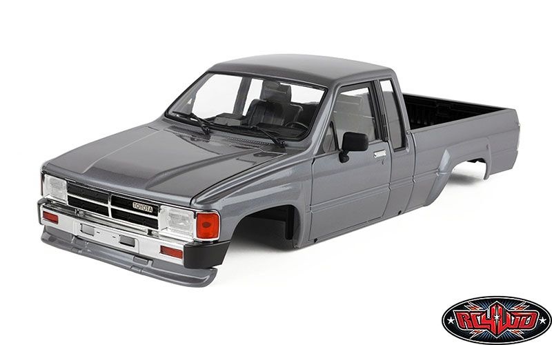 RC4WD 1987 Toyota XtraCab Hard Body Karosserie grau Z-B0271