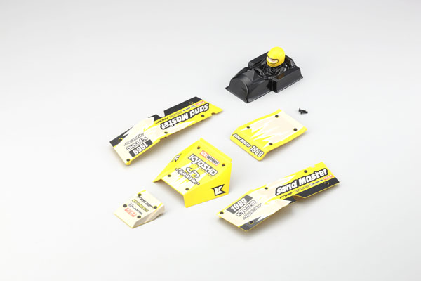 Kyosho KAROSSERIETEILE SANDMASTER 1:10 EP GELB EZ005Y - Abbildung 1
